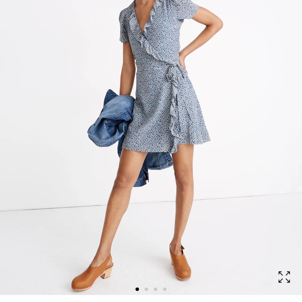 Madewell Blue Mini Dress